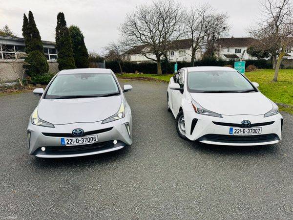 Two 2022 Toyota Prius High Spec’s low mileage 377338275
