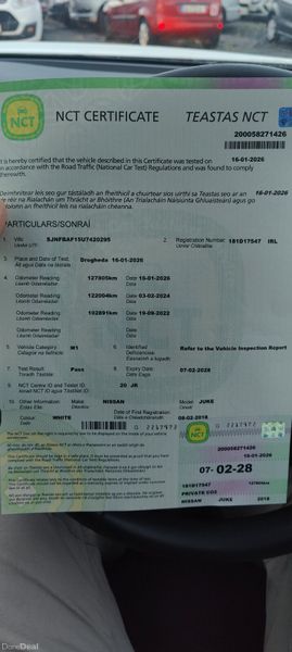 2018 Nissan Juke (Pearl white) Automatic 377459240