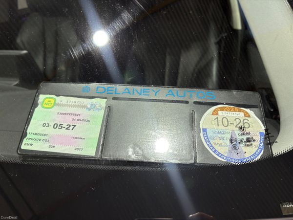 17 BMW 520D SE 2.0 Auto 190 Bhp 377497881