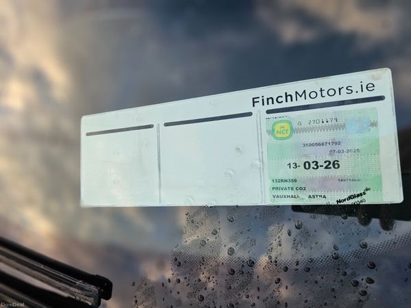 VAUXHALL ASTRA GTC // NEW 03/27 NCT 377430000