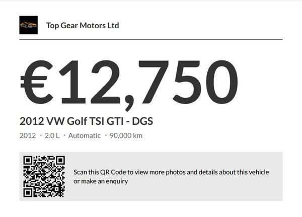 2012 VW Golf TSI GTI - DGS 377572594