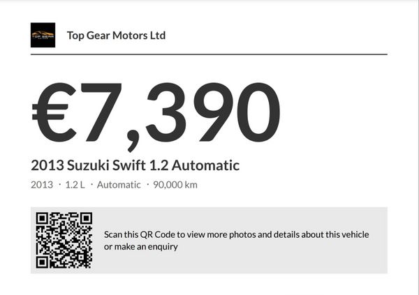 2013 Suzuki Swift 1.2 Automatic 377572722