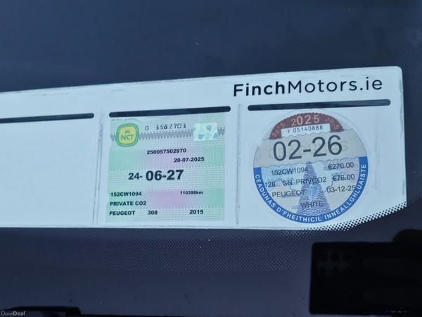 PEUGEOT 308 GT LINE // FULLY LOADED // 06/27 NCT 377691542