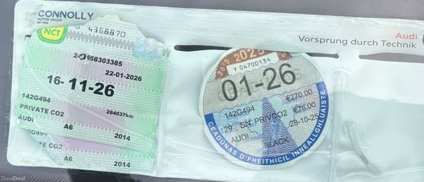 Audi A6 2014 NEW NCT IMMACULATE 378233000