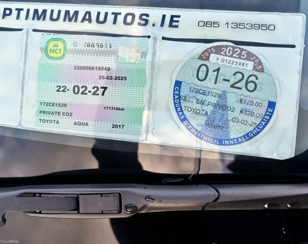 Toyota Aqua 2017 Automatic HYBRID 378236247