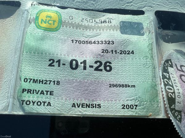 Toyota Avensis 2007 2.0 D-4D Aura 378314896