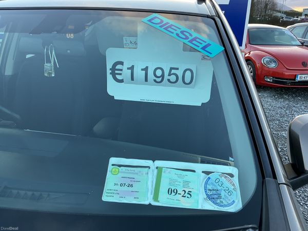 2015 TOYOTA RAV4 2.0 D4D LUNA  TAXED NCT SPOTLESS 378339330