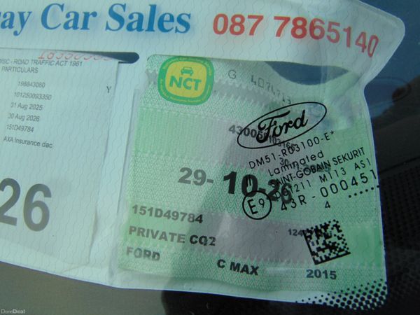 FORD C-MAX 1.6 TDCI ZETEC 115PS 5DR 378807030