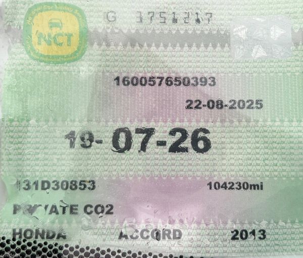 2013 Honda Accord 2.2 DTEC ES GT Nct 07/26 378982549