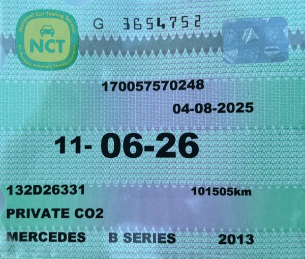 2013 Mercedes B-Class B180 1.6 Auto Nct 06/26 379020993