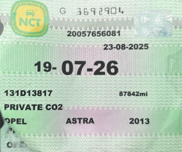 2013 Opel Astra 1.4 SPORT Nct 07/26 379024939