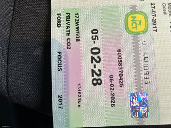 Ford Focus 2017(NCT 02/28) 379251710