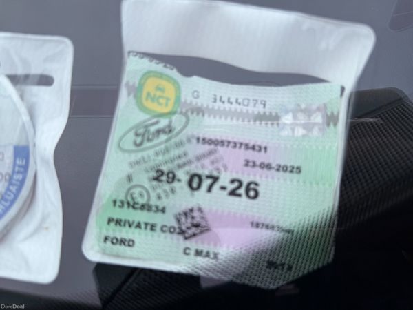 Ford C-Max 2013 Manual Diesel NCT & Tax 379355542