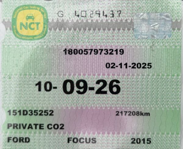 2015 Ford Focus 1.6 TDCI STYLE Nct 09/26 Tax 04/26 379301356