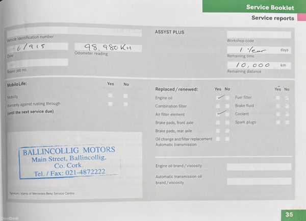 2008 Mercedes C-Class C180 1.8 Kompresor Nct 09/26 379549172