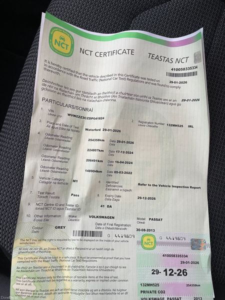 132 VW Passat 1.6TDI.. Brand New NCT.. Warranty 379733648
