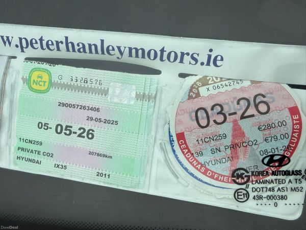 2011 Hyundai iX35 1.7 Diesel Nct & Tax 380193190