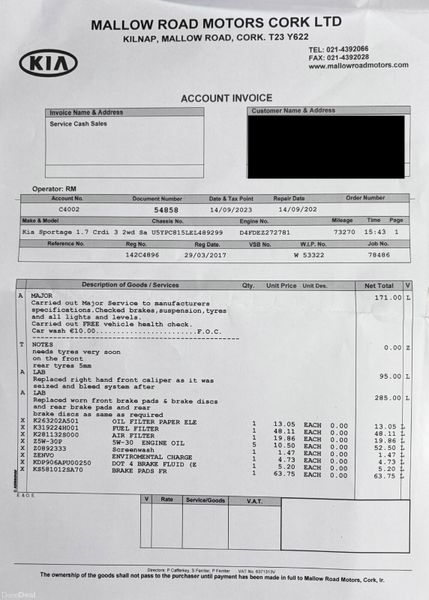 2014 Kia Sportage 17.D LX Nct 11/26 Tax 05/26 380325840