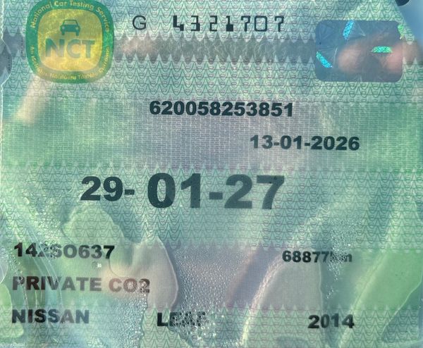 2014 Nissan Leaf 24.0kWh EV Auto Nct 01/27 380493920