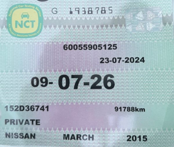 2011 Nissan March 1.2 Automatic Nct 07/26 Tax 06/2 380439448