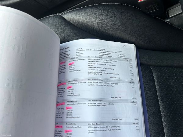 2016 MERCEDES C350 HYBRID LEATHER INTERIOR 380682380