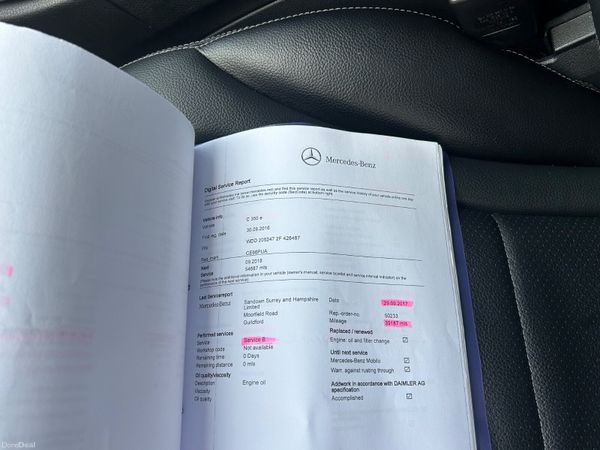 2016 MERCEDES C350 HYBRID LEATHER INTERIOR 380682382