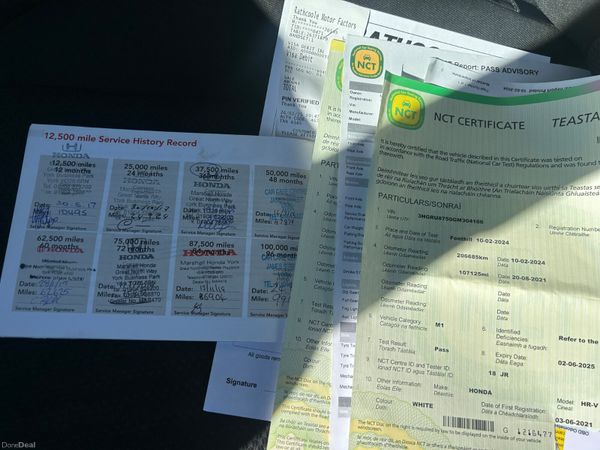 2017 HONDA HRV DTEC NCT JUNE 2027 380775506