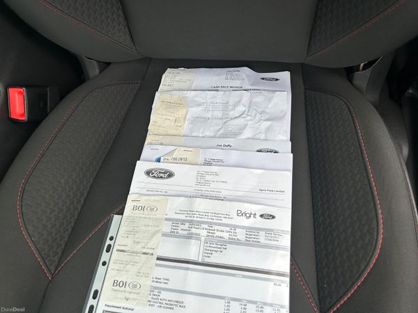 2017 FORD FOCUS ST LINE SERVICE HISTORY 380779910