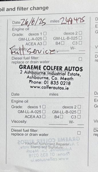 2012 Vauxhall Astra 2.0D ELITE Nct 01/27 380722618