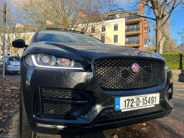 2017 JAGUAR F PACE R SPORT PANORAMIC SUNROOF 380878788