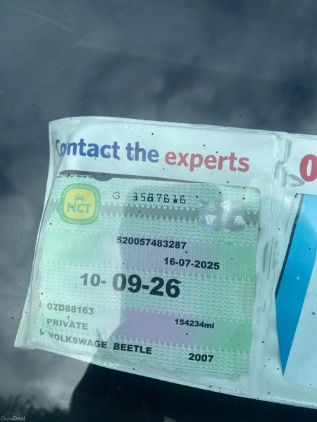 Volkswagen Beetle 2007 1.4 LUNA 75BHP 2DR 380977686