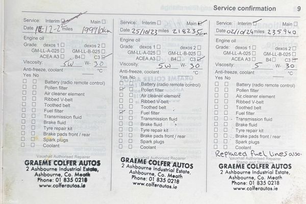 2012 Vauxhall Astra 2.0D ELITE Nct 01/27 380921504