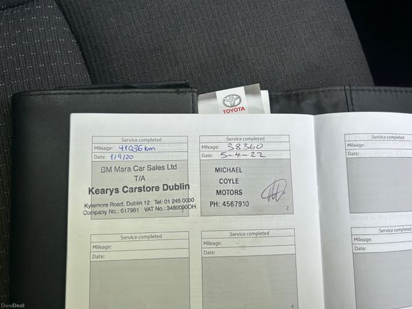 2019 TOYOTA CHR HYBRID NCT MARCH 2027 381159230