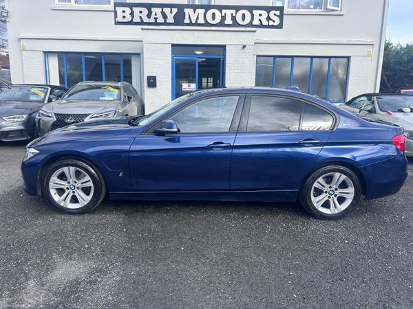 2017 BMW 330e SPORT AUTO CREAM LEATHER LOW KMS 381168326