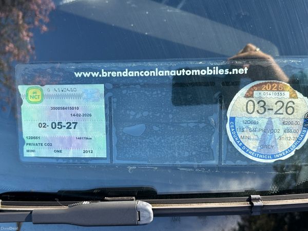 Mini One 2012 381198400