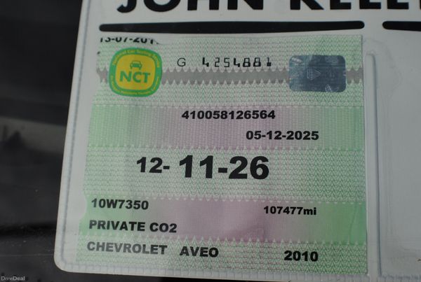 Chevrolet Aveo 2010 1.2 PETROL 5DR 381386096