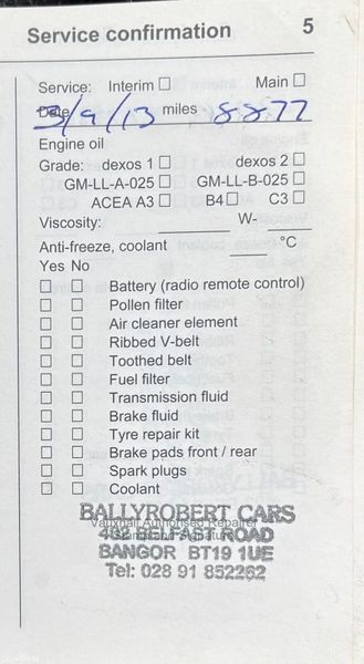 2012 Vauxhall Astra 2.0D ELITE Nct 01/27 381394882