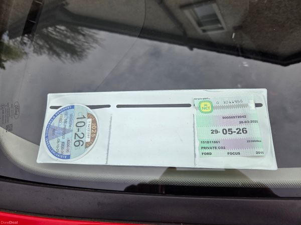 Ford Focus 1.6d Zetec, nct and tax 381336062