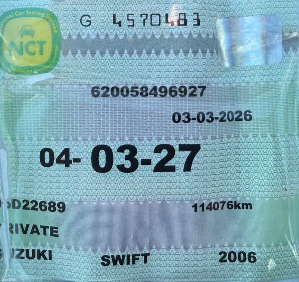 2006 Suzuki Swift 1.3 GLX Nct 03/27 381572476