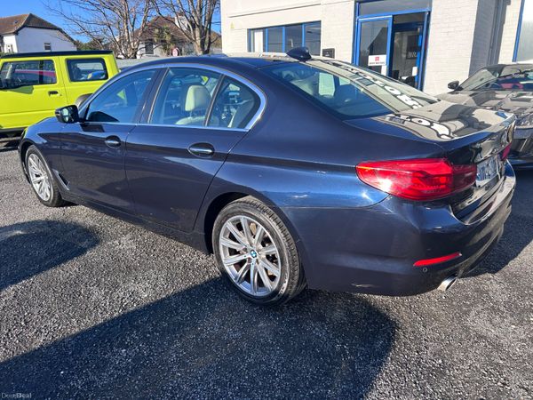 2017 BMW 520D SE AUTO CREAM LEATHER 381784186