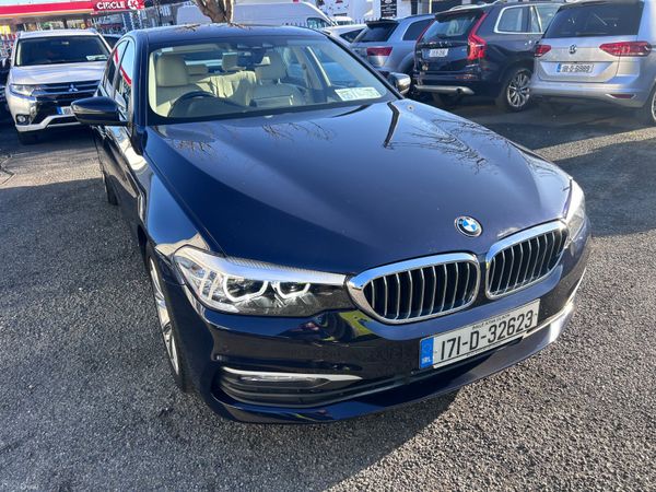 2017 BMW 520D SE AUTO CREAM LEATHER 381784188