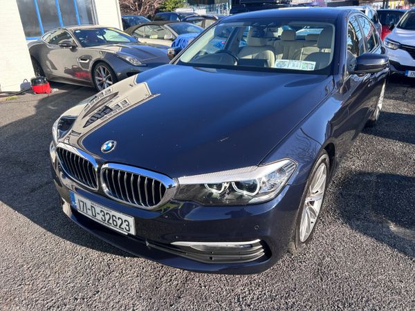 2017 BMW 520D SE AUTO CREAM LEATHER 381784192