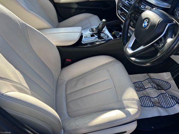 2017 BMW 520D SE AUTO CREAM LEATHER 381784196