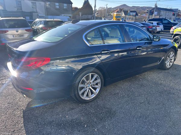 2017 BMW 520D SE AUTO CREAM LEATHER 381784204