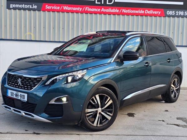 2018 PEUGEOT 5008 TOP SPEC GT LINE 7 SEATER 381871234