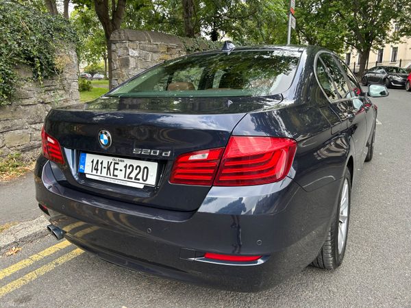 2014 BMW 5 SERIES  DAKOTA BROWN LEATHER INTERIOR 382227928