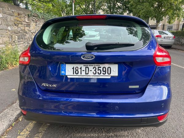 2018 FORD FOCUS ZETEC PETROL NCT JANUARY 2028 382383470