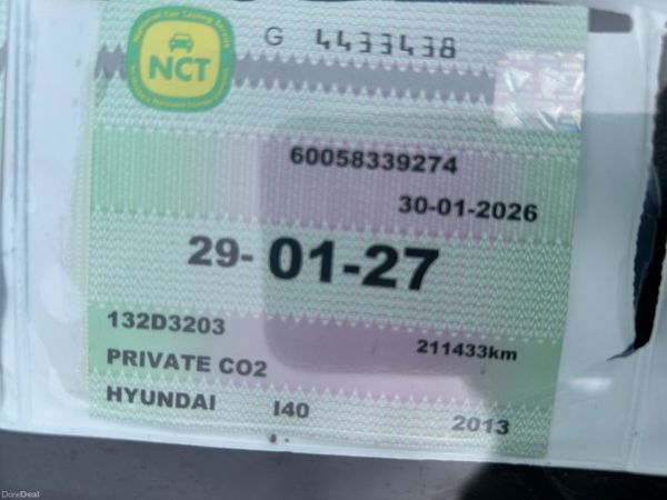 Hyundai i40 2013(NCT 01/27. TAX 06/26) 382453748