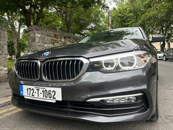 2017 BMW 5 SERIES AUTOMATIC LEATHER INTERIOR 382514776