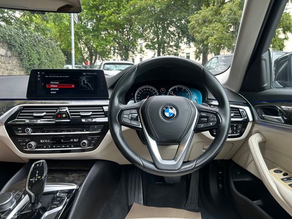 2017 BMW 5 SERIES AUTOMATIC LEATHER INTERIOR 382514800